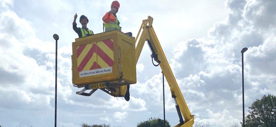 Warren Access Van Mounted Platform for hire