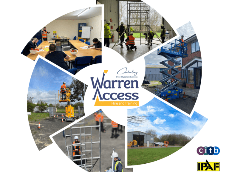 Warren Access IPAF and PASMA Training.